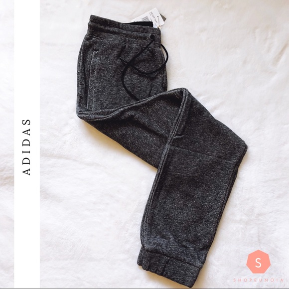 adidas Pants - Adidas Black 7/8 Cuff Pants